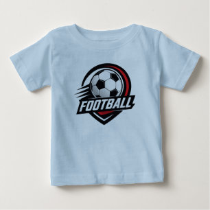 Fußball-Baby-T-Shirt Cute Little Soccer Star Tee