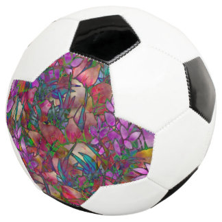 Fußball-Ball Abstrakt verklebtes Glas Fußball