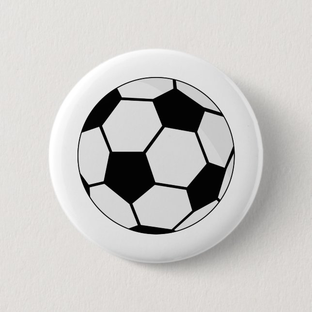 Fußball-Ball Button (Vorderseite)