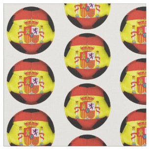Fußball-Ball der spanischen Flagge Stoff