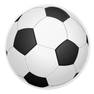 Fußball-Ball Illustration Keramik Knob Keramikknauf