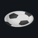 Fußball Ball Illustration Papier Plakat Pappteller<br><div class="desc">Fußball oder Fußball-Illustration. Ein perfektes Geschenk für Sportler. Gut für die Fußballsaison.
Diese Abbildung wird von Clker-Free-Vector-Images unter der Creative Commons Lizenz CCO unter www bereitgestellt. Pixabay.com</div>