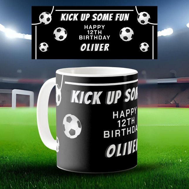 Fußball-Ball-Kindergeburtstag Kaffeetasse (Von Creator hochgeladen)