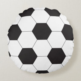 Fußball-Ball-Kissen Rundes Kissen