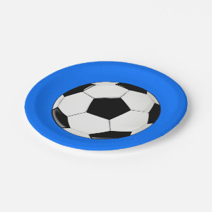 Fußball-Ball-kundenspezifisches Team-FarbParty Pappteller