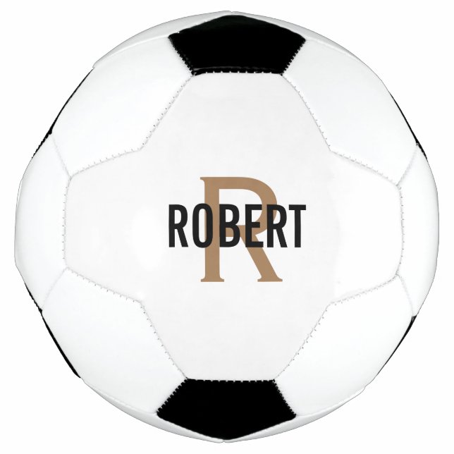 Fußball-Ball mit coolem Goldgold Fußball (Vorderseite)