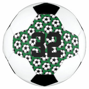 Fußball-Ball-Muster Team SportspielerNUMMER Jahr Fußball