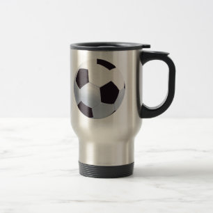 Fußball-Ball-Reise-Tasse Reisebecher