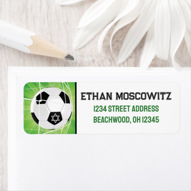 Fußball-Ball, Star von David Bar Mitzvah (Insitu)