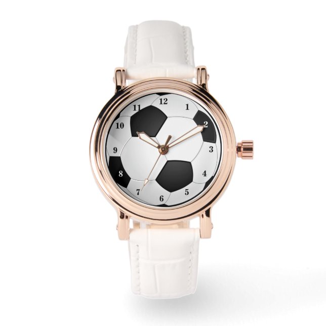 Fußball-Ball Watch Armbanduhr (Vorderseite)