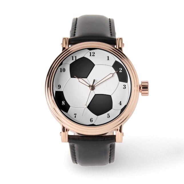 Fußball Ball Watch Gift - Fußball Armbanduhr (Vorderseite)