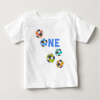 Fußball-Balls 1. Geburtstag