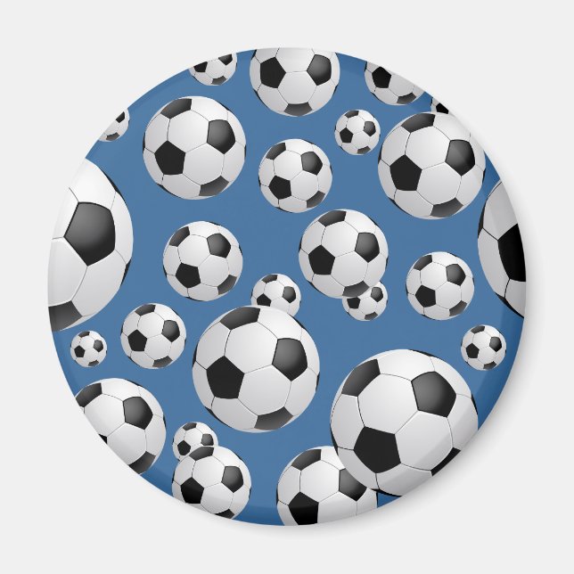 Fußball-Balls-Magnet Magnet (Vorne)