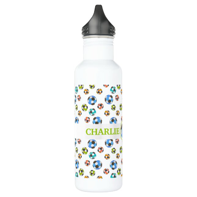 Fußball-Balls Personalisierter Sport Edelstahlflasche (Links)