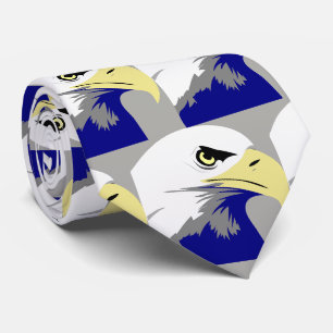 Fußball-Basketball-Baseball-Krawatte Eagless blau Krawatte