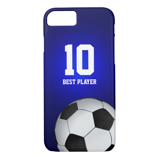 Fußball-beste Spieler-Zahl des Fußball-| Case-Mate iPhone Hülle (Rückseite)