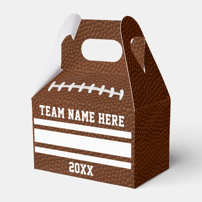 Fußball-Bevorzugungs-Kästen, die Namen Handwrite Geschenkschachtel (Vorderseite)
