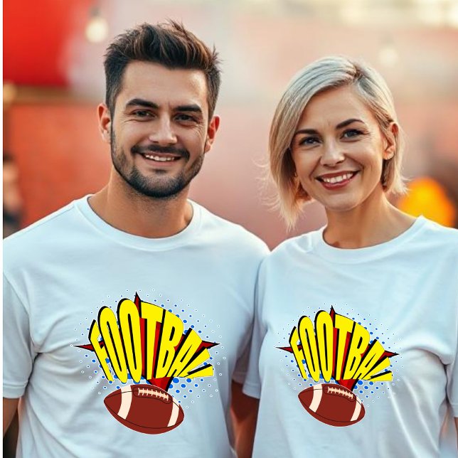 Fußball - Big & Bold Unisex T-Shirt (Von Creator hochgeladen)