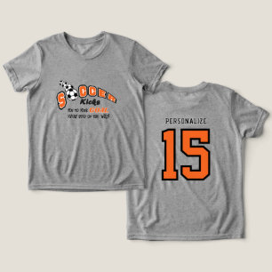 Fußball bringt Sie zum Ziel - Orange Tri-Blend Shirt