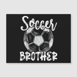 Fußball-Brüder Männer Familie Matching Team Player Magnetkarte
