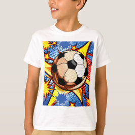 Fußball-Burst T-Shirt