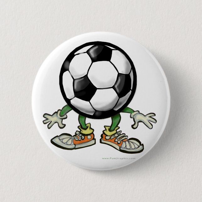Fußball Button (Vorderseite)