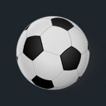 Fußball Button<br><div class="desc">Ball-Muster für Fußballfans</div>