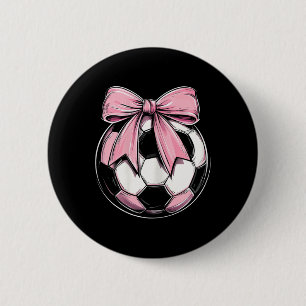 Fußball Byll Pinke Kokette Schleife Zierliche Schl Button