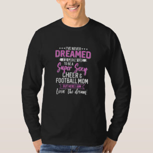 Fußball-Cheer Mama Fußball Mutter von Käse T-Shirt