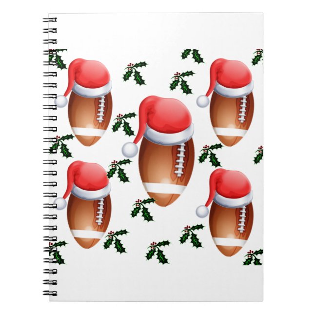 FUSSBALL CHRISTMAS NOTIZBLOCK (Vorderseite)