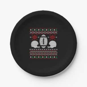 FUSSBALL CHRISTMAS PAPPTELLER