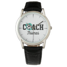 Fußball-Coach Ball Paint Splash Name Sport