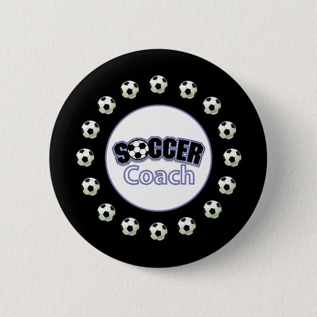 Fußball-Coach Danke, Balls Button (Vorderseite)