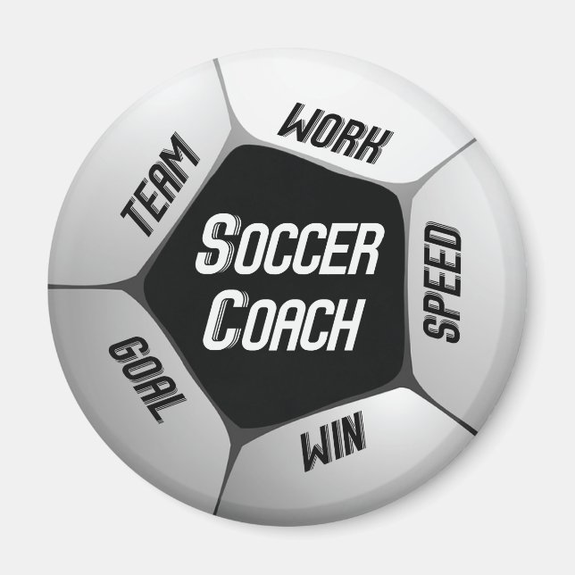 Fußball-Coach dankt Groß Ball Magnet (Vorne)