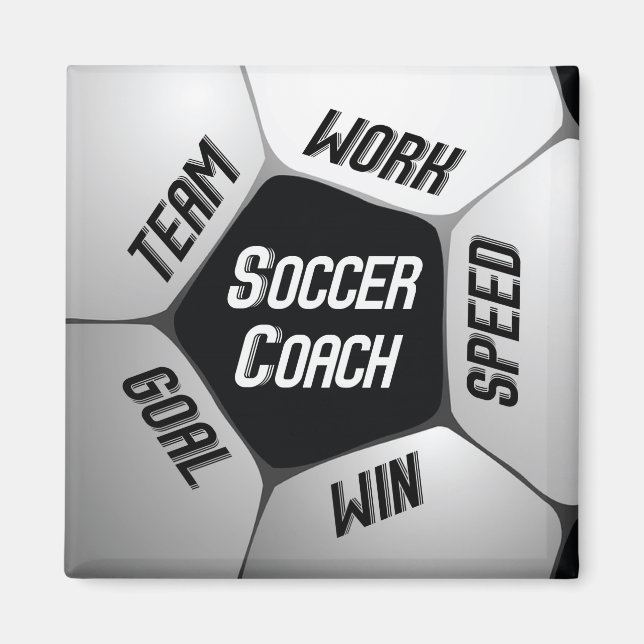 Fußball-Coach dankt Groß Ball Magnet (Vorne)