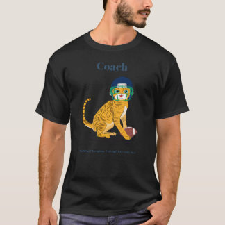Fußball Coach Gebäude Champions T-Shirt