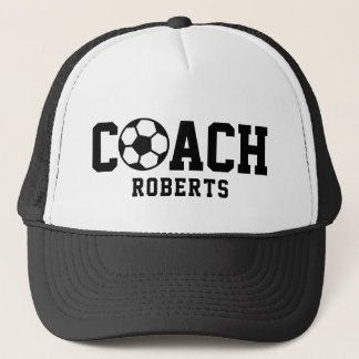 ⚽️/Fußball-COACH [individuelle Name] Truckerkappe