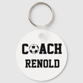 Fußball-Coach Personalisiert Schlüsselanhänger
