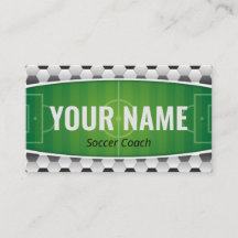 Fußball-Coach Spieler Green Field Modern Ball Spor