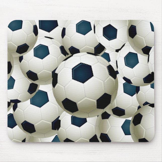 FUSSBALL-COLLAGE MOUSEPAD (Vorne)