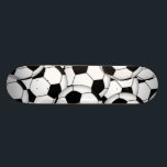 Fußball-Collage Skateboard<br><div class="desc">Fußballball-Collage</div>