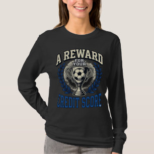 Fußball-Credit-Score-Vintage-Trophäe T-Shirt