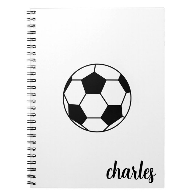 Fußball Custom  Notizblock (Vorderseite)