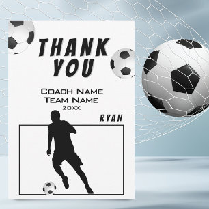 Fußball Danke Trainer Karte