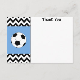 Fußball dankt Ihnen Mitteilungskarten