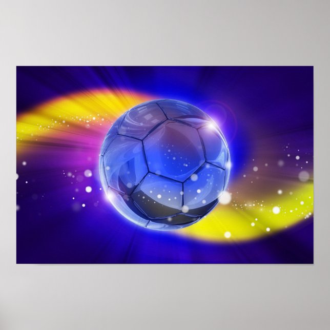 Fußball, das beliebteste Sportplakat der Welt Poster (Vorne)