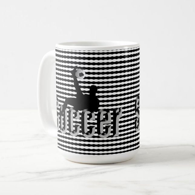 Fußball Das Spiel, Kaffee-Tasse Kaffeetasse (Vorderseite Links)