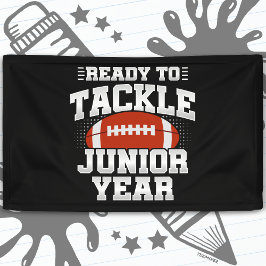 Fußball der 11. Klasse, bereit, wieder zur Schule  Banner