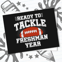 Fußball der 9. Klasse, bereit, um wieder zur Schul Postkarte