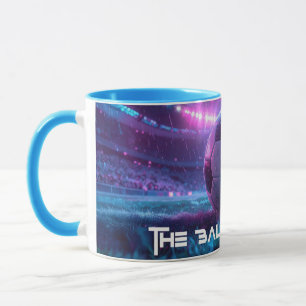 FUSSBALL - DER BALL IST RUND - FUSSBALL TASSE